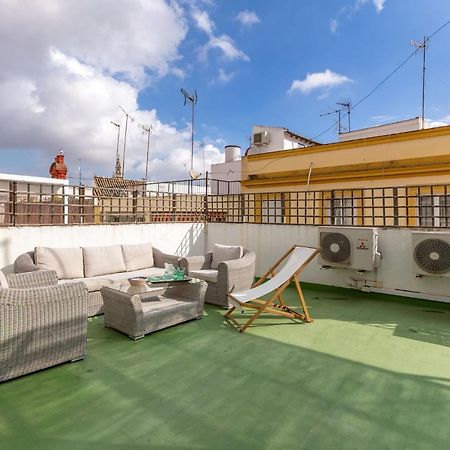 Champion Duplex Terrace And Garage Old Town 6 Pax Apartment Sevilla Bagian luar foto
