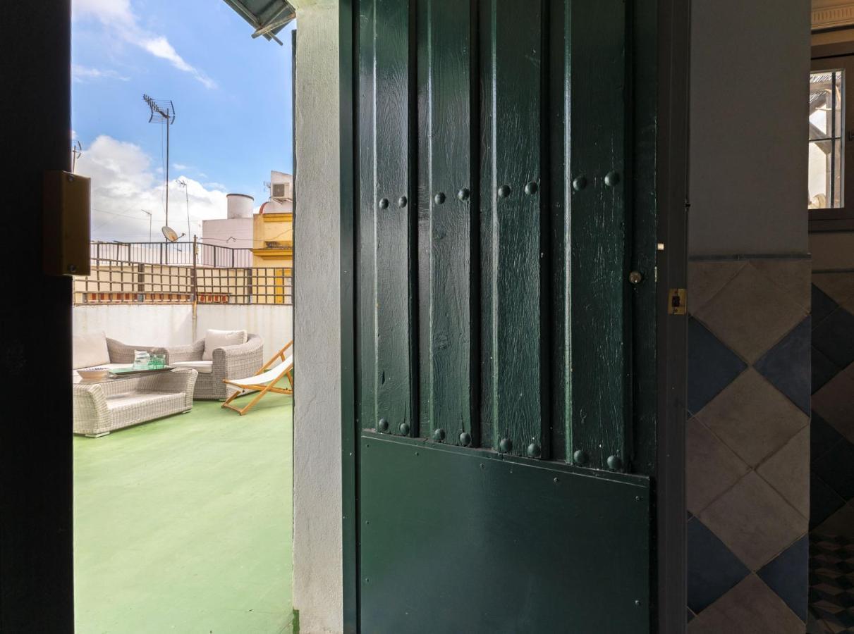 Champion Duplex Terrace And Garage Old Town 6 Pax Apartment Sevilla Bagian luar foto