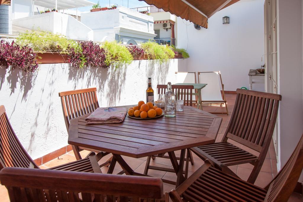 Champion Duplex Terrace And Garage Old Town 6 Pax Apartment Sevilla Bagian luar foto